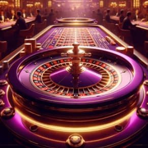 Meja American Roulette dengan dealer profesional di suster 123